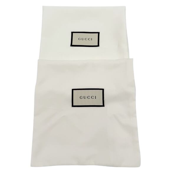 Gucci Marmont GG Fringe Loafers Low Block Heel Pumps Black LeatherSize 39 US 9 - Picture 2 of 15